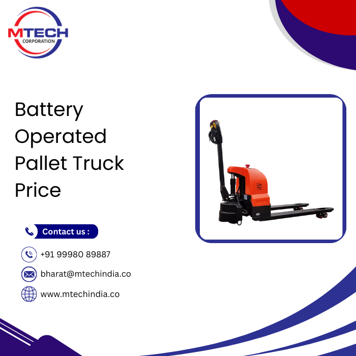 Battery Operated Pallet Truck Price