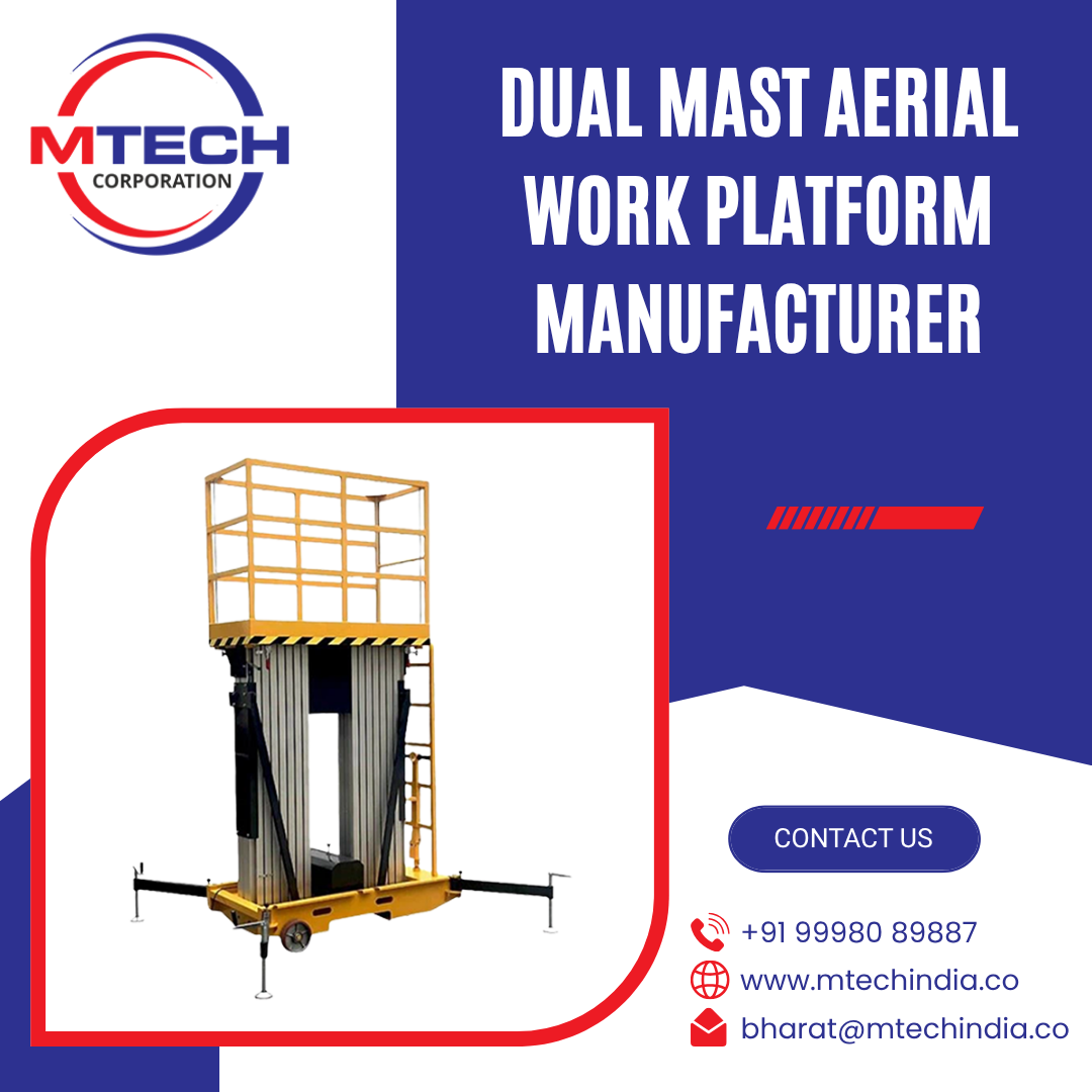 Dual Mast Aerial Work Platform Manufacturer