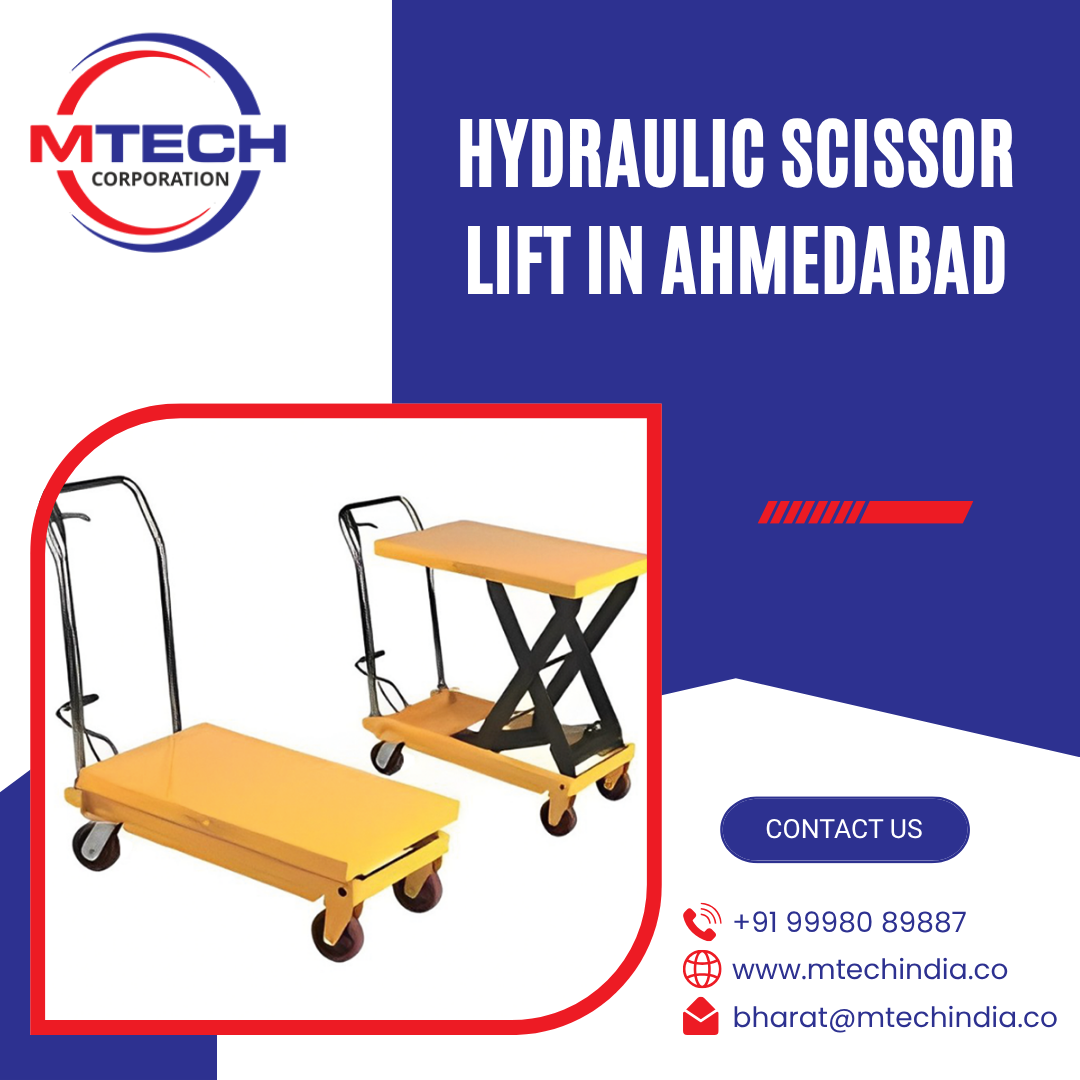 Hydraulic Scissor Lift in Ahmedabad