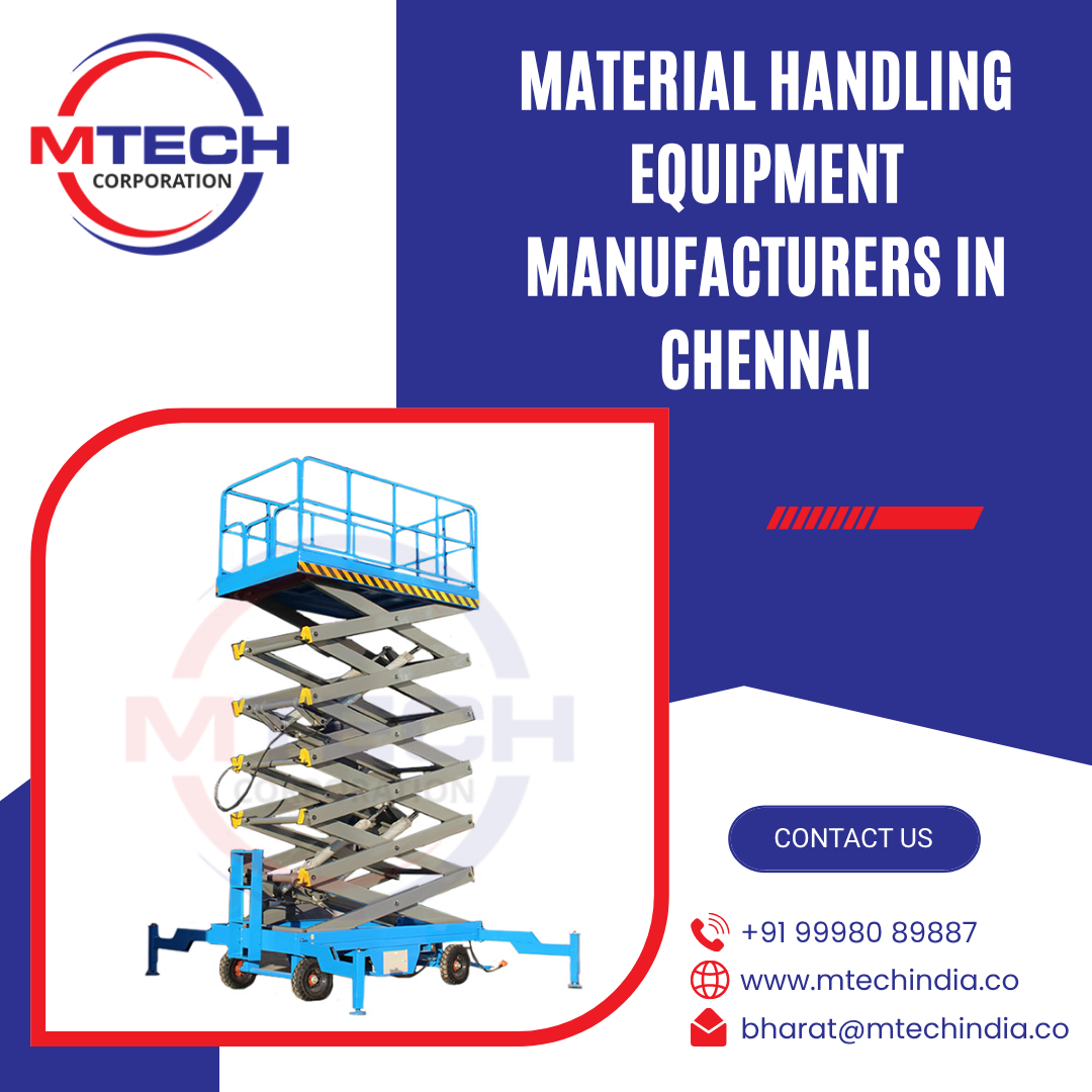 Material Handling Equipment Manufacturers in Chennai