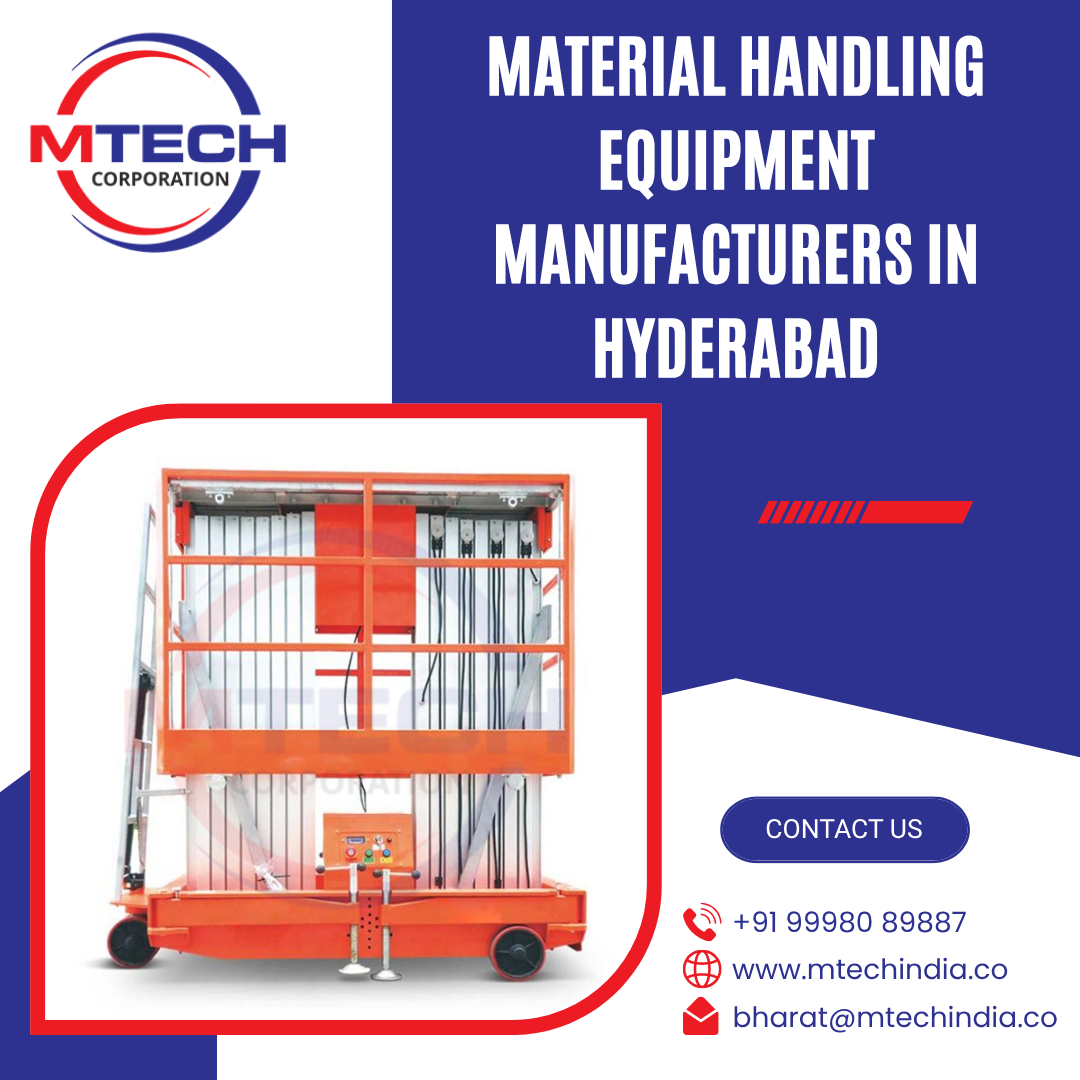 Material Handling Equipment Manufacturers in Hyderabad