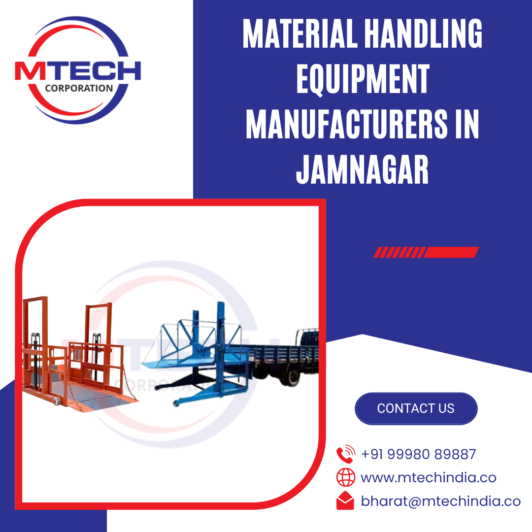 Material Handling Equipment Manufacturers in Jamnagar