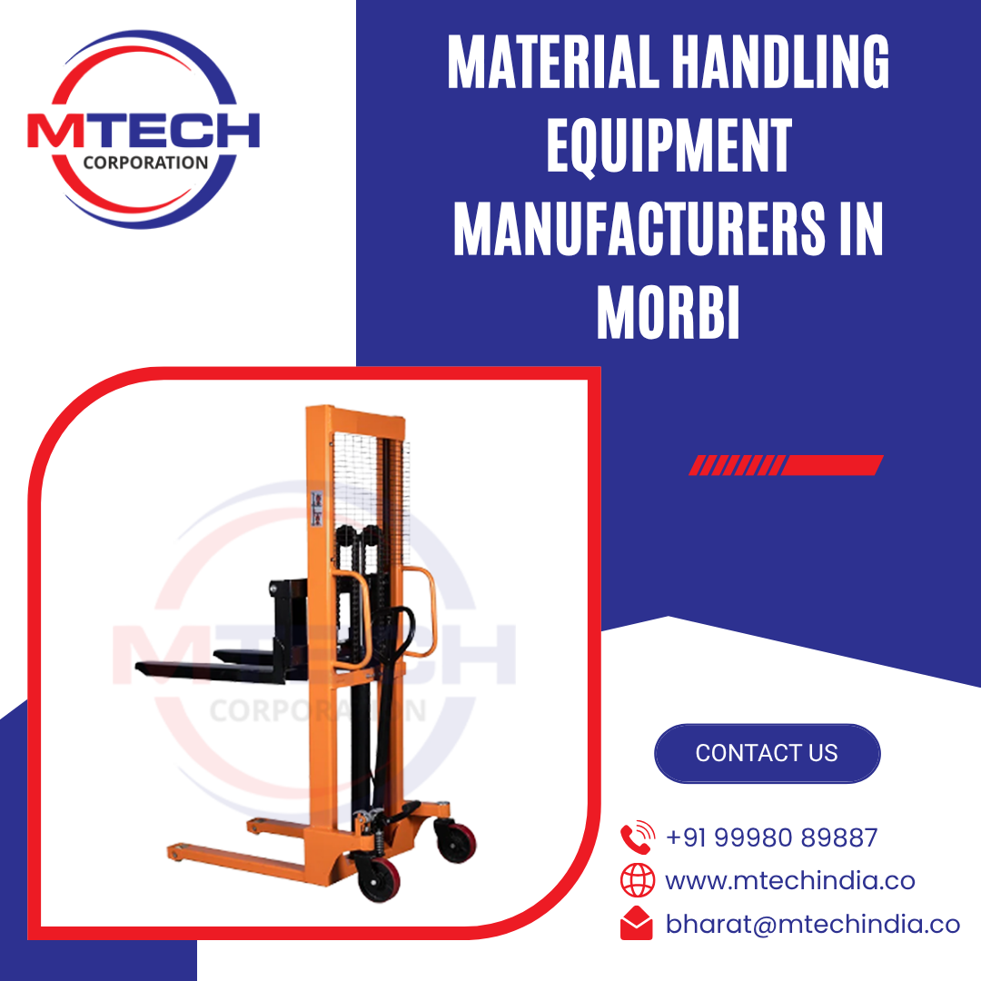 Material Handling Equipment Manufacturers in Morbi