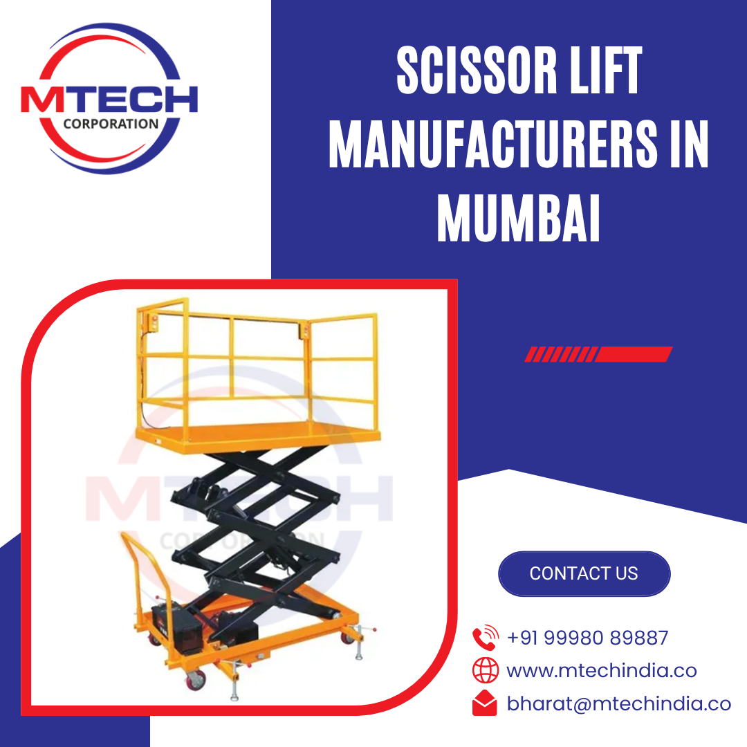 Scissor Lift manufacturers in Mumbai