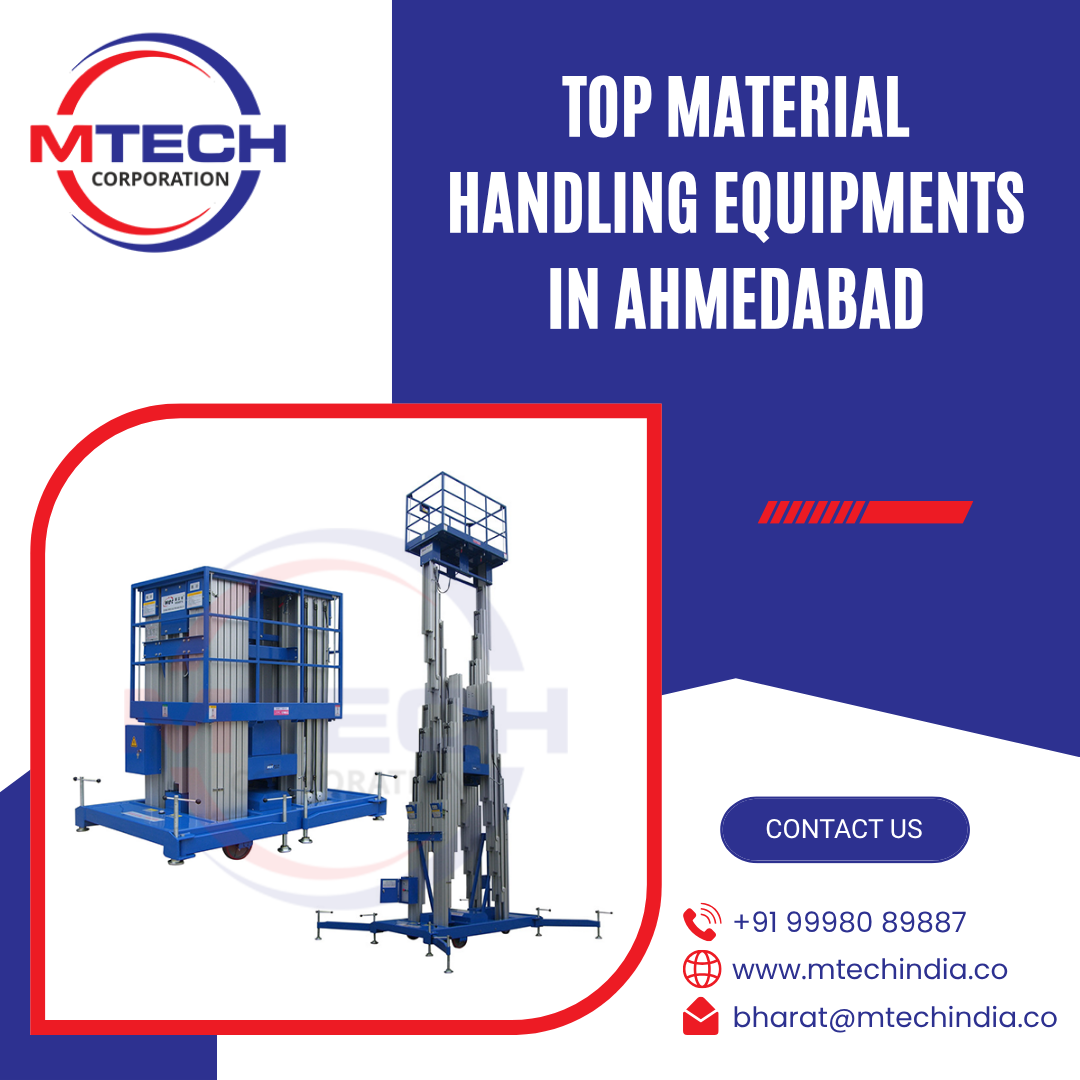 Top Material Handling Equipments in Ahmedabad