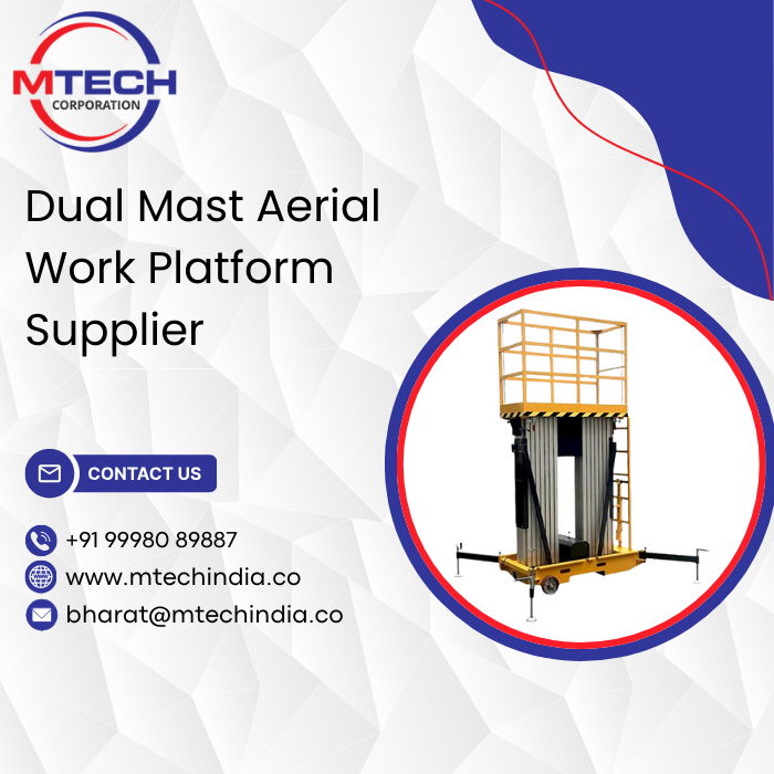 Dual Mast Aerial Work Platform Supplier