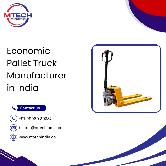 Economic Pallet Truck Manufacturer in India
