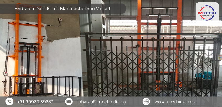 Hydraulic Goods Lift Manufacturer In Valsad