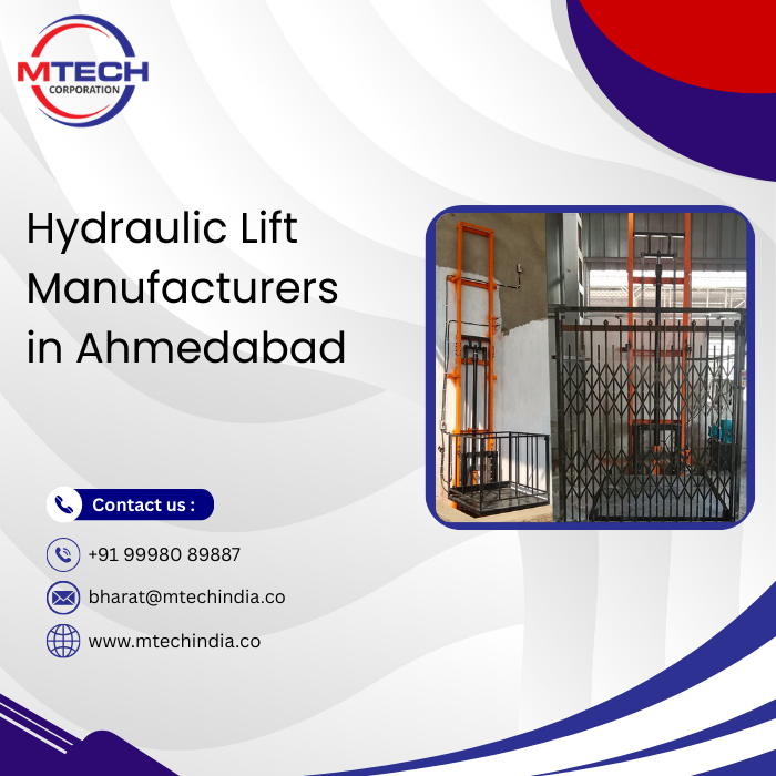 Hydraulic Lift Manufacturers in Ahmedabad