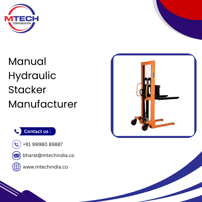 Manual Hydraulic Stacker Manufacturer