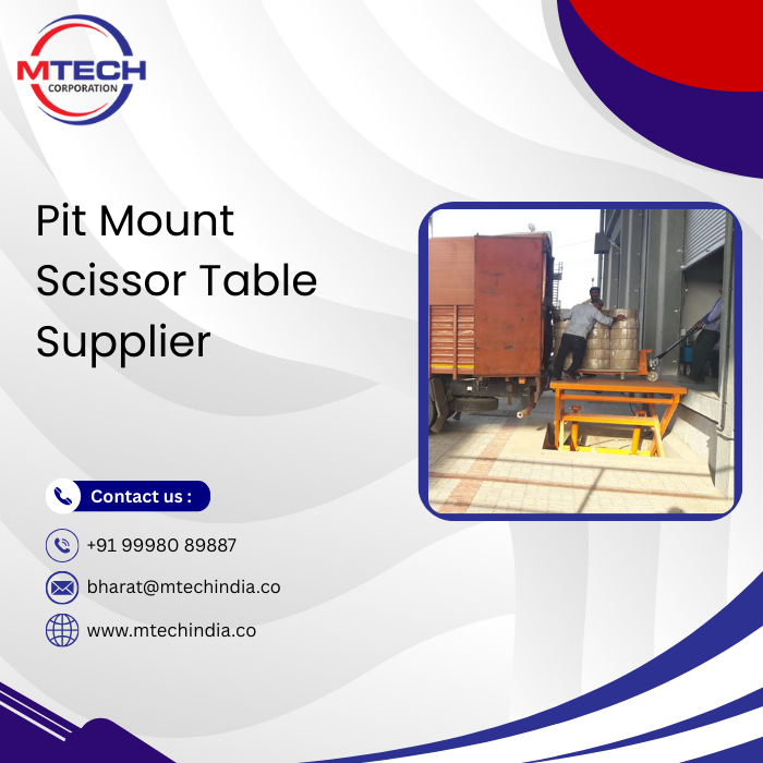 Pit Mount Scissor Table Supplier