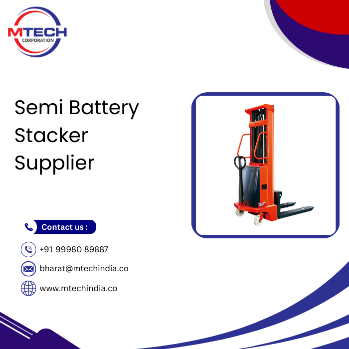 Semi Battery Stacker Supplier