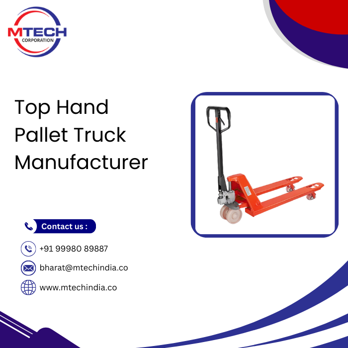Top Hand Pallet Truck Manufacturer